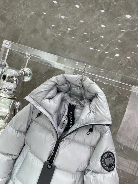 Yupoo Canada Goose puffer gray patch Canada Goose down jacket puffer grey badge patch Grey