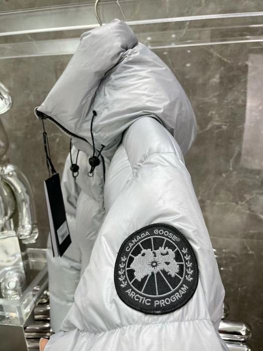 Yupoo Canada Goose puffer gray patch Canada Goose down jacket puffer grey badge patch Grey