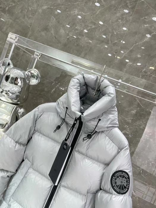 Yupoo Canada Goose puffer gray patch Canada Goose down jacket puffer grey badge patch Grey