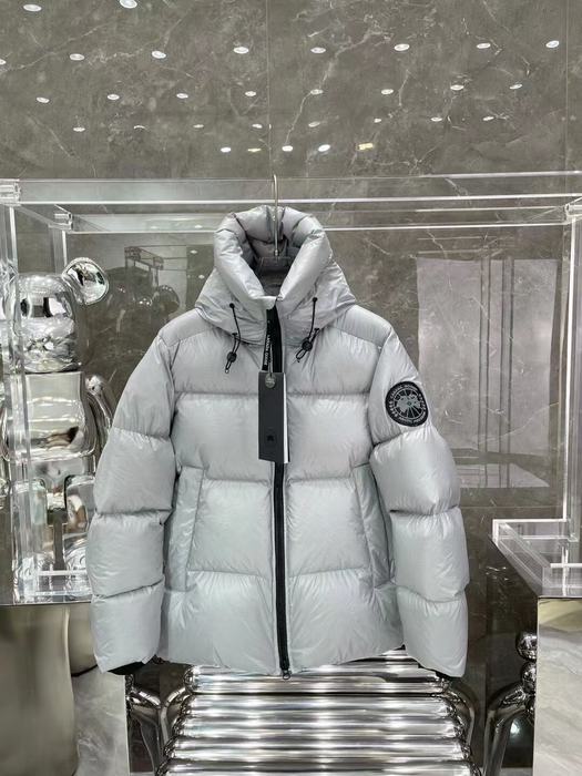 Yupoo Canada Goose puffer gray patch Canada Goose down jacket puffer grey badge patch Grey