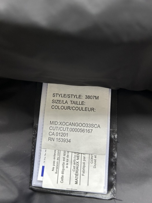 Yupoo Canada Goose puffer grey black collar Canada Goose down jacket puffer gray black collar Grey 009