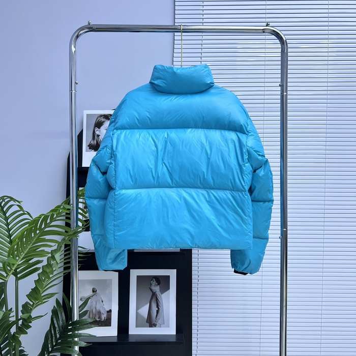 Yupoo Canada Goose puffer jacket blue patch Canada Goose down jacket puffer jacket bright blue badge Blue 003