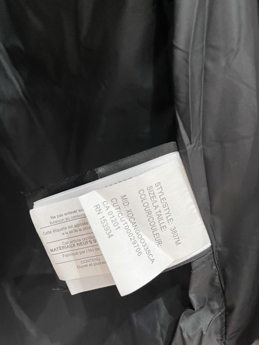 Yupoo Canada Goose puffer navy badge patch Canada Goose down jacket puffer navy patch Navy 010