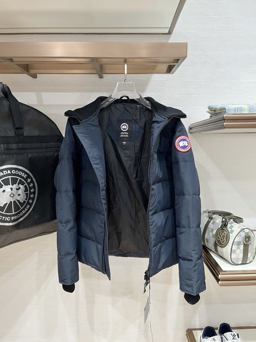 Yupoo Canada Goose puffer navy badge patch Canada Goose down jacket puffer navy patch Navy 010