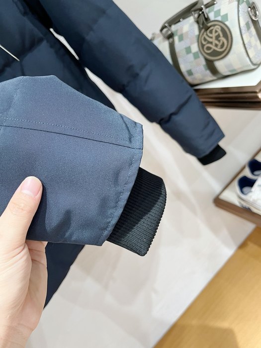 Yupoo Canada Goose puffer navy badge patch Canada Goose down jacket puffer navy patch Navy 010