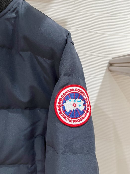 Yupoo Canada Goose puffer navy badge patch Canada Goose down jacket puffer navy patch Navy 010