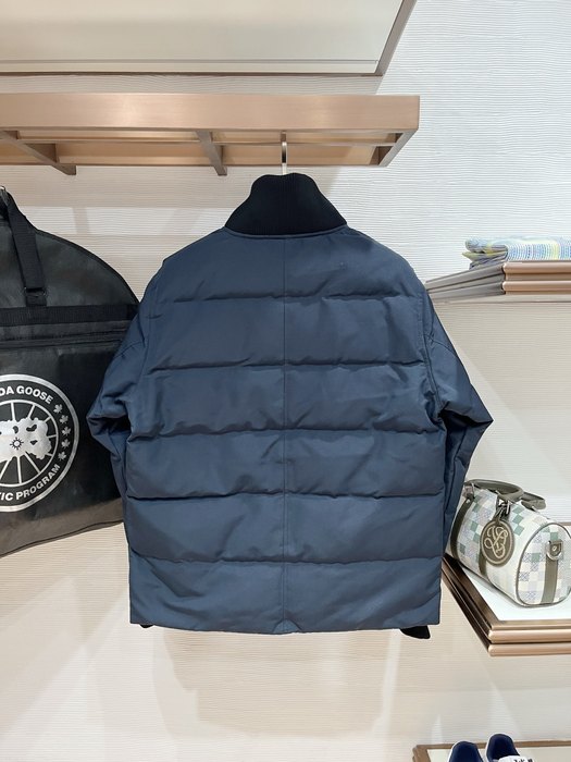 Yupoo Canada Goose puffer navy badge patch Canada Goose down jacket puffer navy patch Navy 010