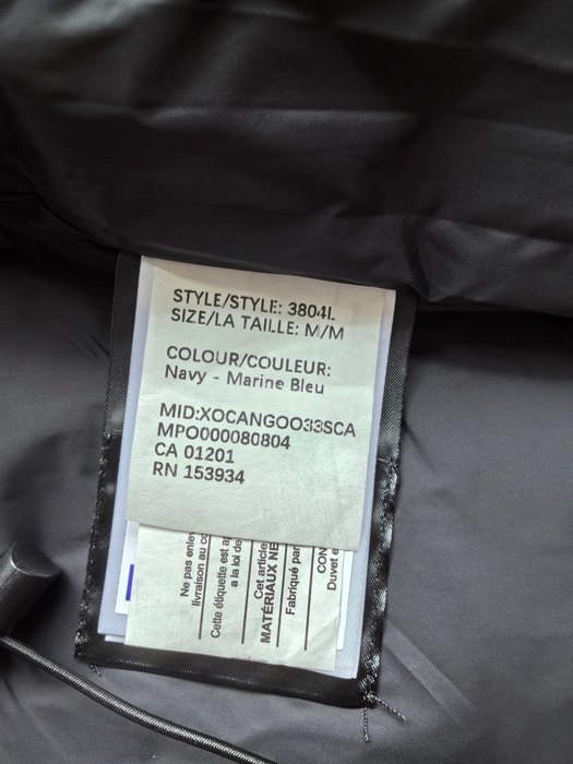 Yupoo Canada Goose puffer navy fur hood Canada Goose down jacket puffer navy fur hood Navy 018