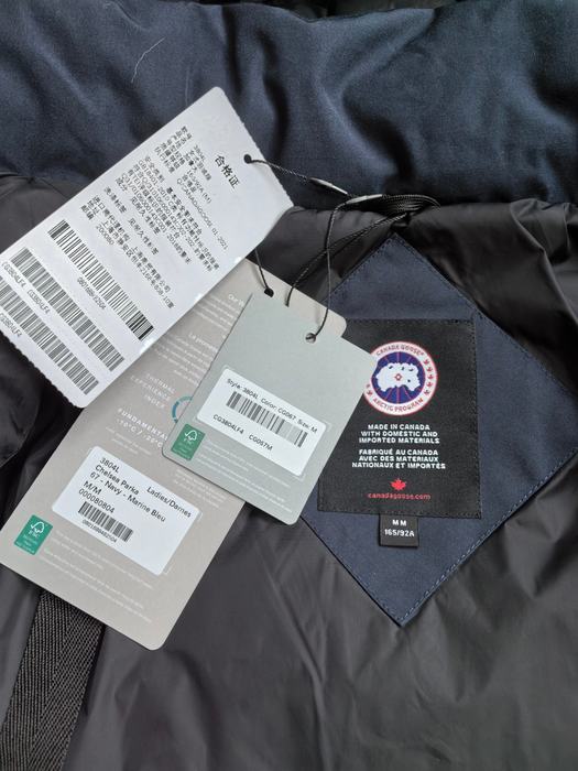 Yupoo Canada Goose puffer navy fur hood Canada Goose down jacket puffer navy fur hood Navy 018