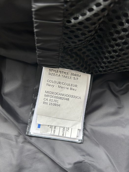 Yupoo Canada Goose puffer navy fur hood Canada Goose down jacket winter black fur hood Navy