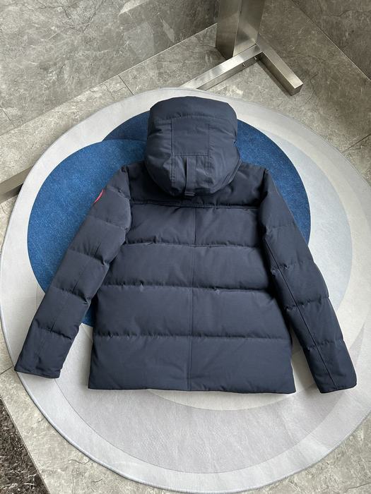 Yupoo Canada Goose puffer navy fur hood Canada Goose down jacket winter black fur hood Navy