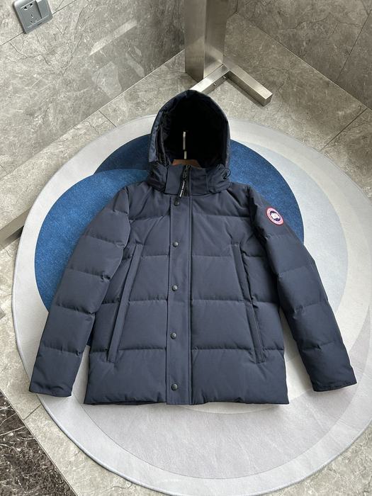 Yupoo Canada Goose puffer navy fur hood Canada Goose down jacket winter black fur hood Navy