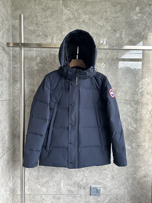 Yupoo Canada Goose puffer navy fur hood Canada Goose down jacket winter black fur hood Navy