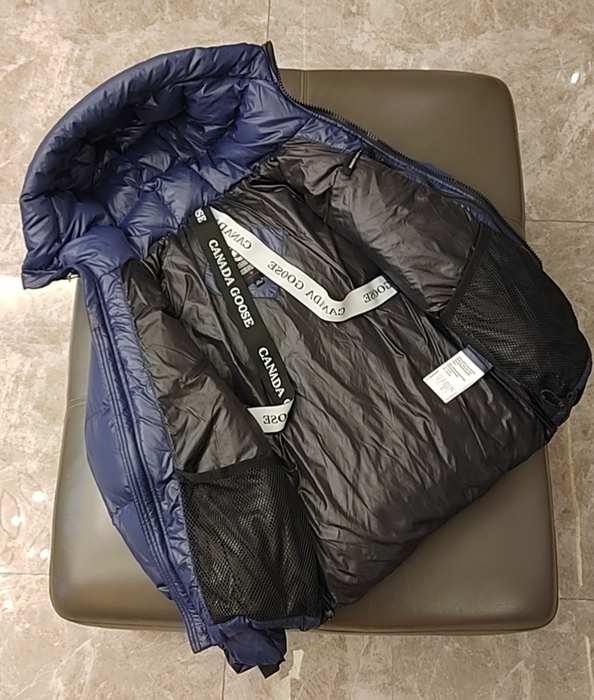 Yupoo Canada Goose puffer navy logo patch Canada Goose down jacket puffer navy patch Navy 019