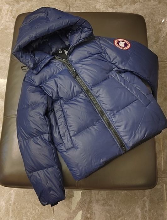 Yupoo Canada Goose puffer navy logo patch Canada Goose down jacket puffer navy patch Navy 019