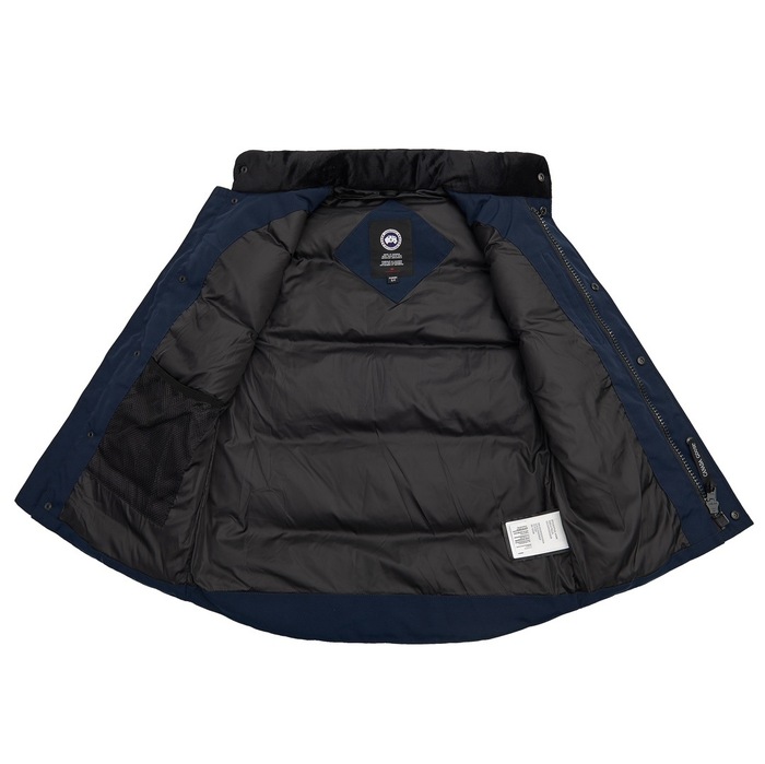 Yupoo Canada Goose puffer navy patch vest Canada Goose down jacket puffer navy patch vest Navy 001