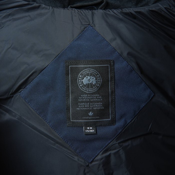 Yupoo Canada Goose puffer navy zip vest Canada Goose down jacket puffer navy patch vest Navy 002