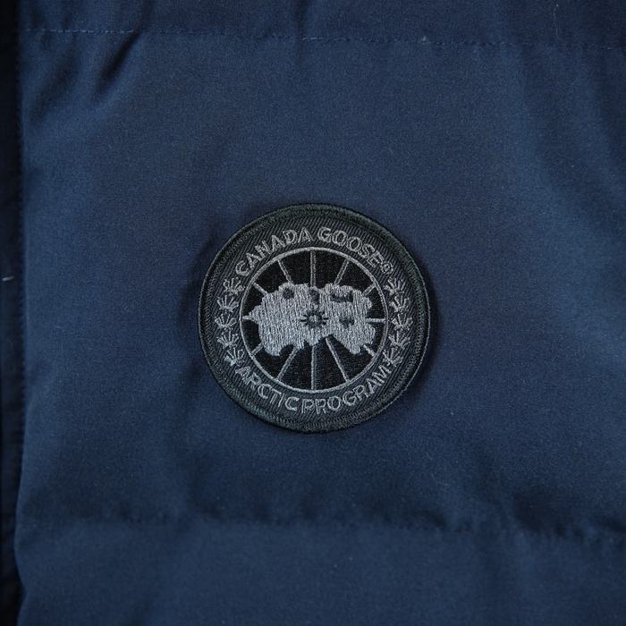 Yupoo Canada Goose puffer navy zip vest Canada Goose down jacket puffer navy patch vest Navy 002