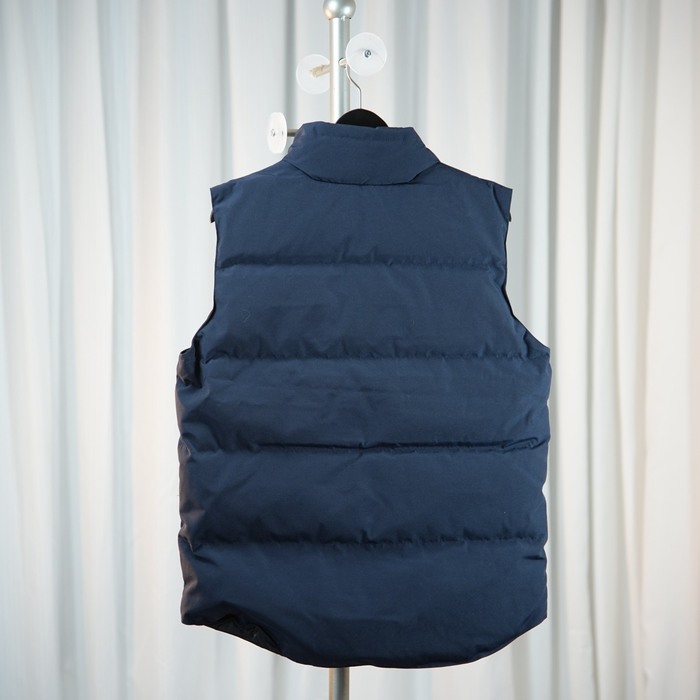 Yupoo Canada Goose puffer navy zip vest Canada Goose down jacket puffer navy patch vest Navy 002