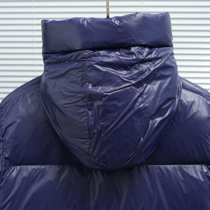 Yupoo Canada Goose puffer navy zipper Canada Goose down jacket puffer navy badge patch Navy 007