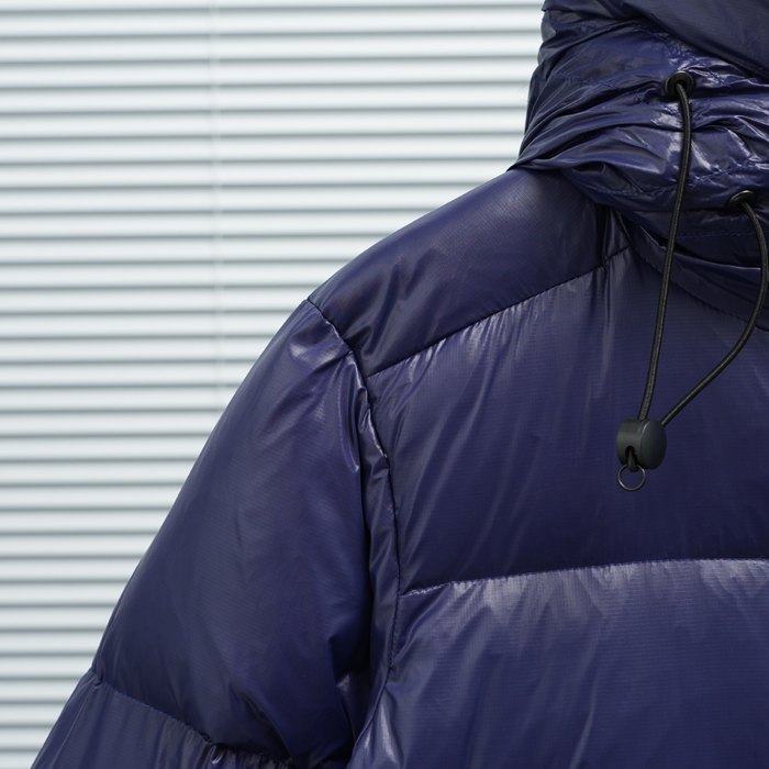 Yupoo Canada Goose puffer navy zipper Canada Goose down jacket puffer navy badge patch Navy 007