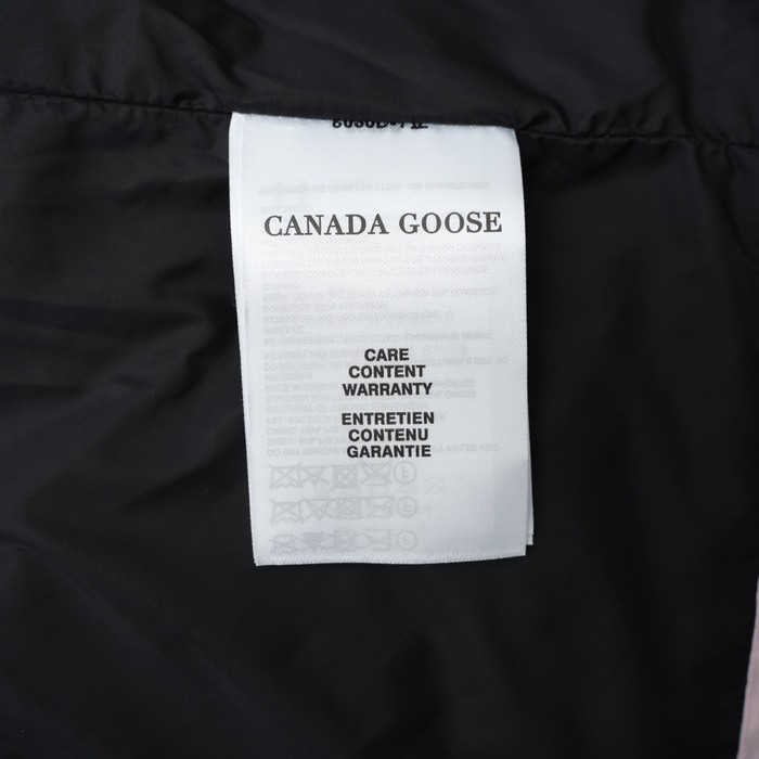 Yupoo Canada Goose puffer pink badge patch Canada Goose down jacket puffer pink badge patch Beige 020