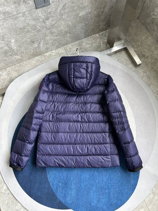 Yupoo Canada Goose puffer purple hooded Canada Goose down jacket puffer blue hooded Navy 004
