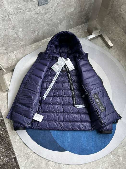 Yupoo Canada Goose puffer purple hooded Canada Goose down jacket puffer blue hooded Navy 004