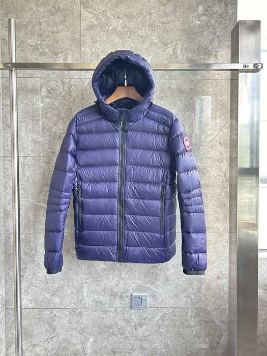 Yupoo Canada Goose puffer purple hooded Canada Goose down jacket puffer blue hooded Navy 004