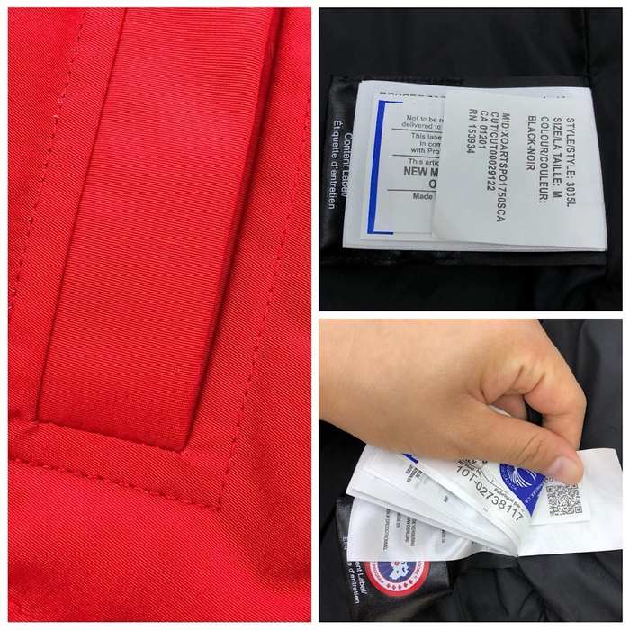 Yupoo Canada Goose puffer red fur hood Canada Goose down jacket puffer red fur hood Red 008