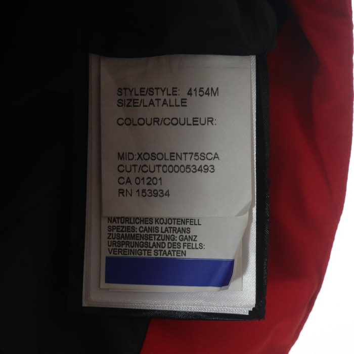 Yupoo Canada Goose puffer red logo patch Canada Goose down jacket puffer vest red patch Red