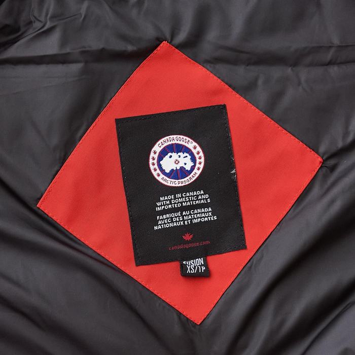 Yupoo Canada Goose puffer red patch vest Canada Goose down jacket puffer red patch vest Red 001