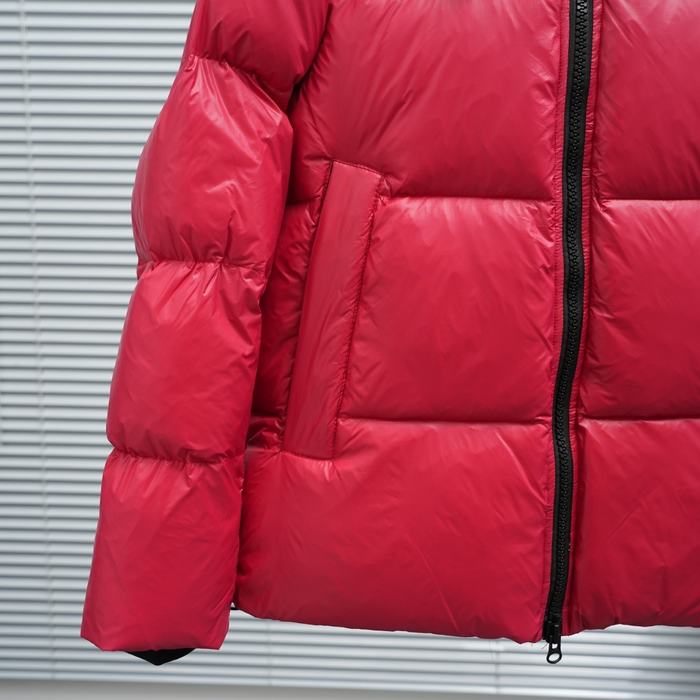 Yupoo Canada Goose puffer red zipper jacket Canada Goose down jacket puffer red zipper Red 006