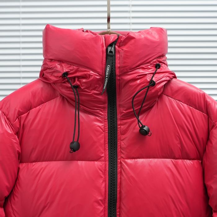 Yupoo Canada Goose puffer red zipper jacket Canada Goose down jacket puffer red zipper Red 006