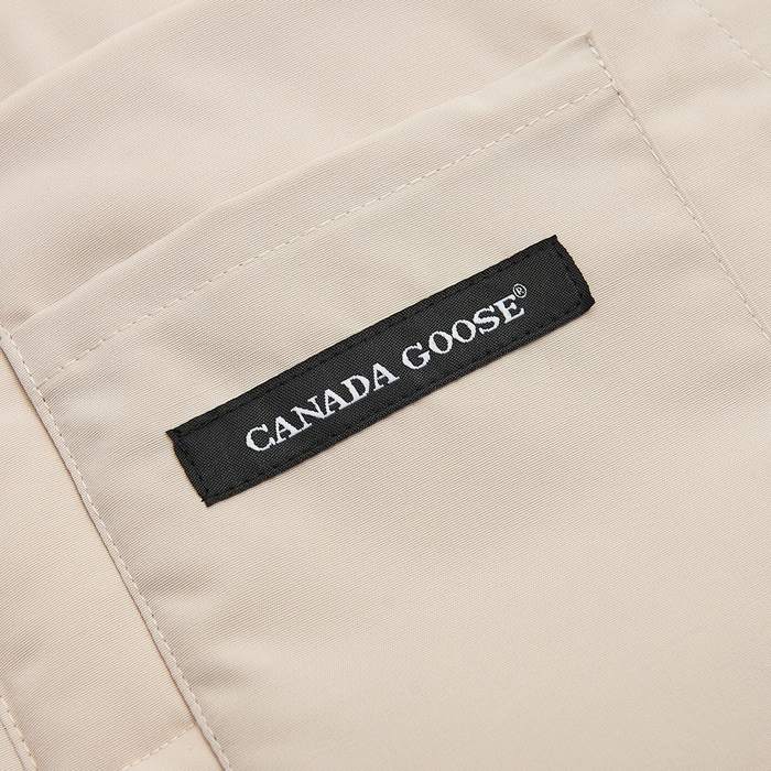 Yupoo Canada Goose puffer vest beige patch Canada Goose down jacket puffer beige patch vest Beige