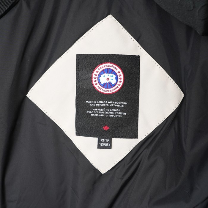 Yupoo Canada Goose puffer white fur hood Canada Goose down jacket puffer white fur hood Beige 002