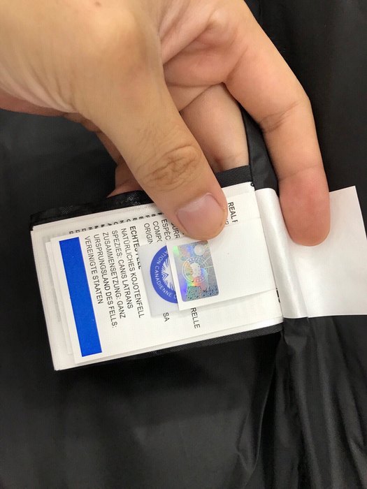 Yupoo Canada Goose puffer white fur hood Canada Goose down jacket puffer white fur hood Beige 004