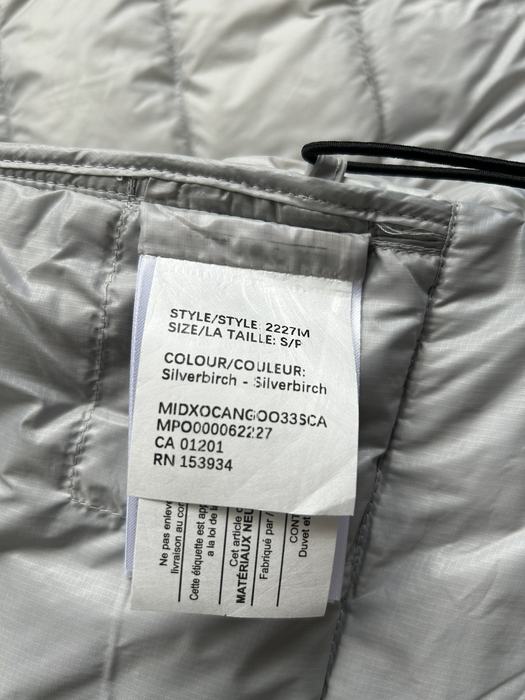 Yupoo Canada Goose puffer white hooded Canada Goose down jacket puffer white hooded White 004