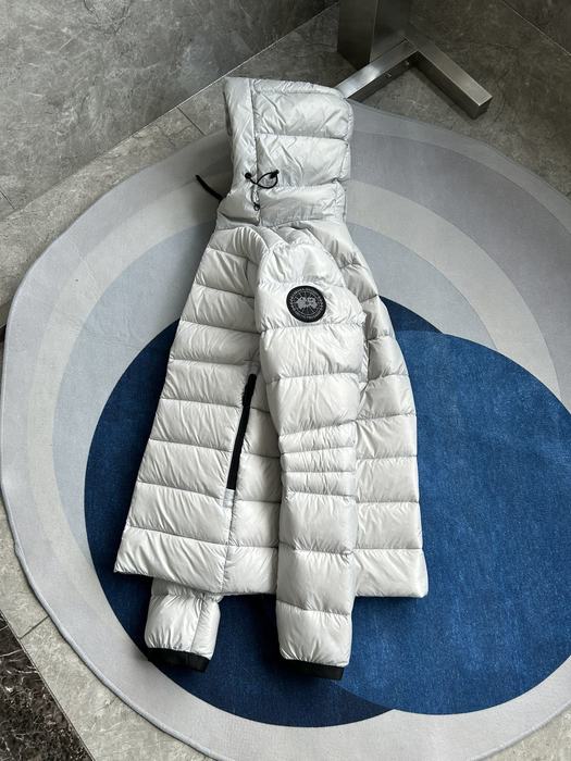 Yupoo Canada Goose puffer white hooded Canada Goose down jacket puffer white hooded White 004