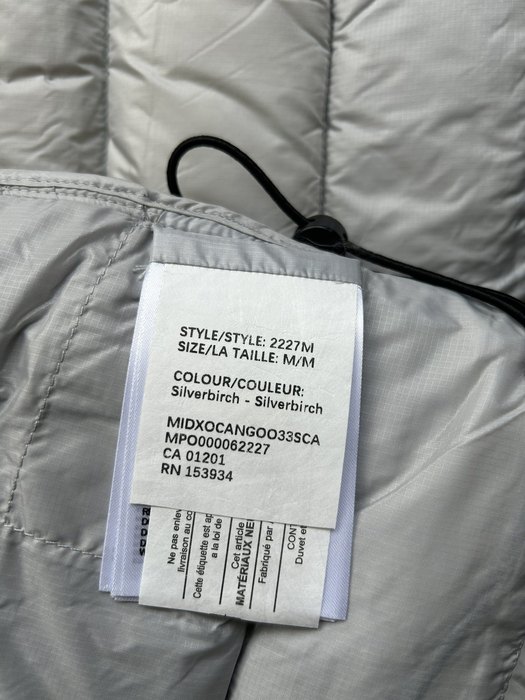 Yupoo Canada Goose puffer white hooded jacket Canada Goose down jacket puffer white hooded jacket Grey 005