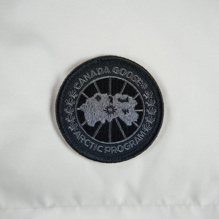 Yupoo Canada Goose puffer white sleeveless vest Canada Goose down jacket puffer vest white button White 002