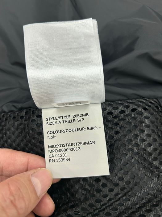 Yupoo Canada Goose winter black fur hood Canada Goose down jacket hooded black fur trim parka Black 018