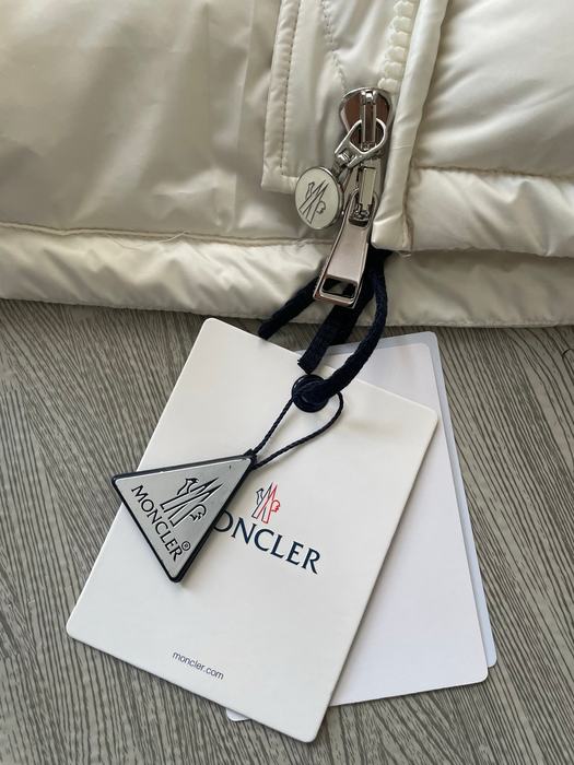 Clothing Escaut puffer jacket with fleece sleeves Beige