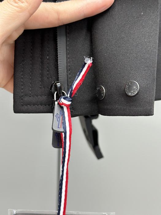 Clothing LAPLANCE fur hooded down jacket Black