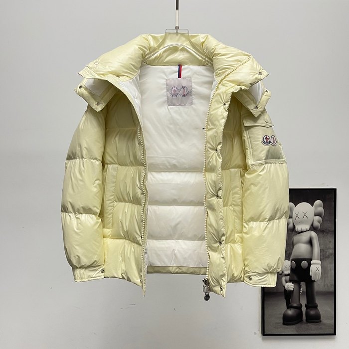 Clothing Moncler 70th Anniversary Hooded Down Jacket Beige