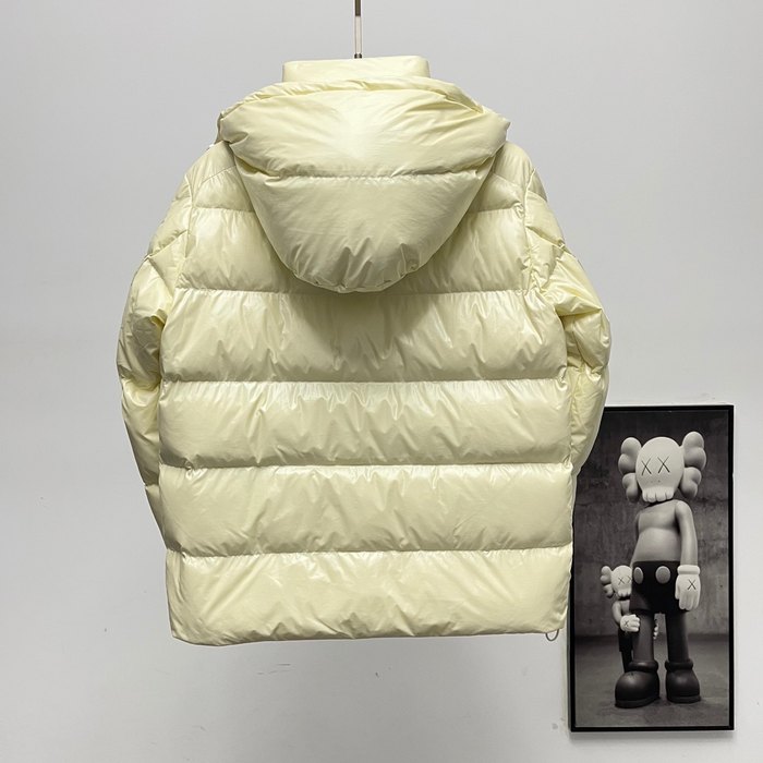 Clothing Moncler 70th Anniversary Hooded Down Jacket Beige
