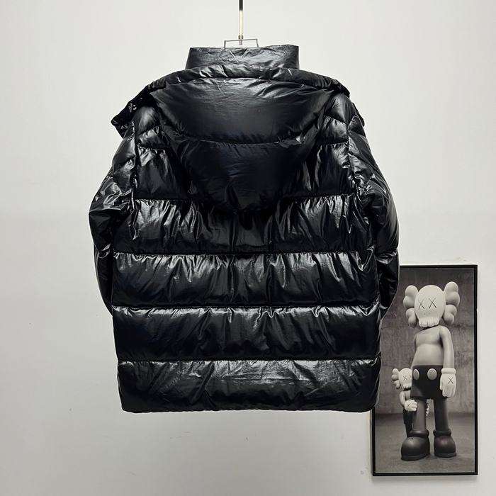 Clothing Moncler 70th Anniversary Hooded Down Jacket Black
