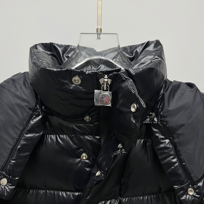 Clothing Moncler 70th Anniversary Hooded Down Jacket Black