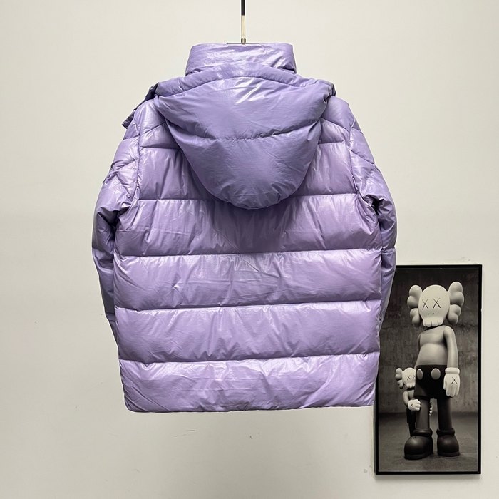 Clothing Moncler 70th Anniversary Hooded Down Jacket Blue