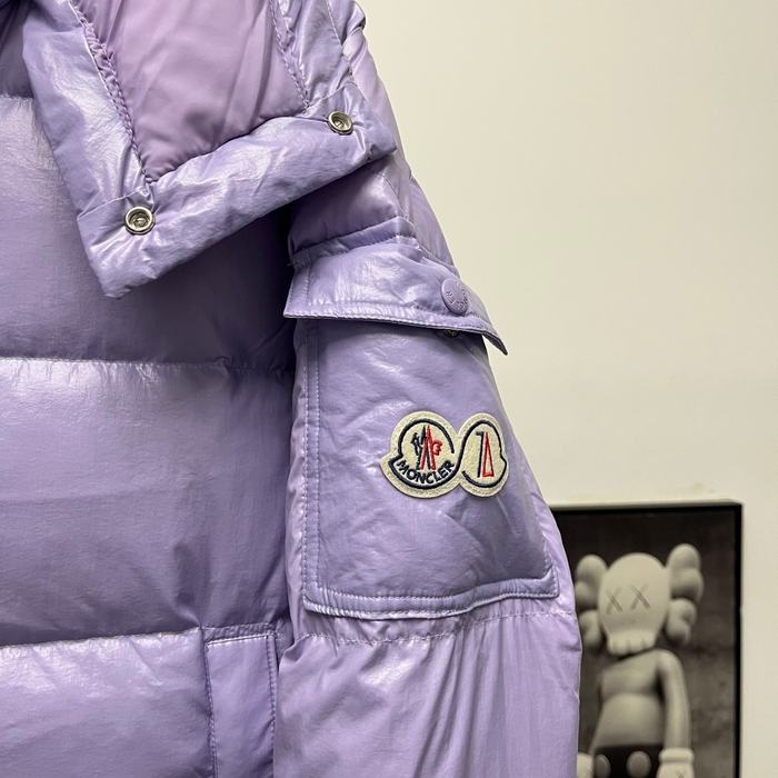 Clothing Moncler 70th Anniversary Hooded Down Jacket Blue